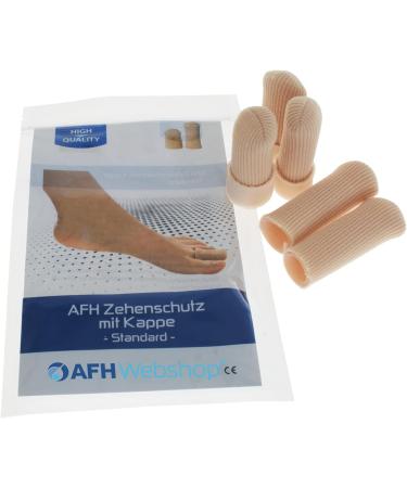 Silicone Toe Protector Caps | Pressure Relief & Cushioning | Pack of 5 (L) Ultimate Toe Protection Solutions - Buy Online on GoSupps.com