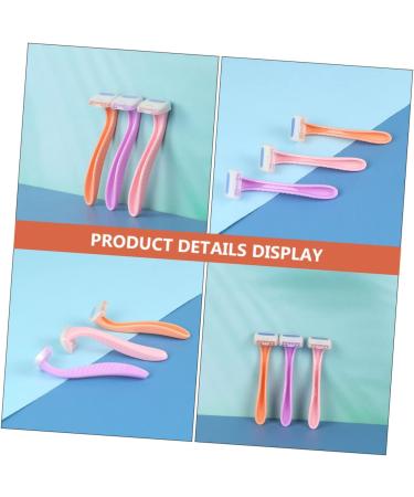 Minkissy 18-Piece Women s Razor Set Arm Bikini & Facial Hair Removal Stainless Steel 3 Pcs (9x2.4cm) for Smooth Skin - Buy Online on GoSupps.com