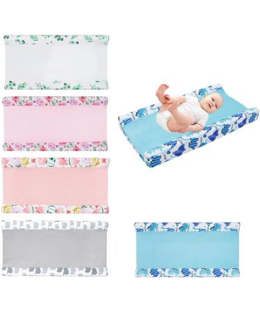 Super Soft Stretch Fabric Baby Changing Pad Cover 16x32 Inch for Boy and Girl - Type 2 - Buy Online on GoSupps.com