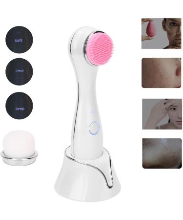 Qukaim Waterproof Face Cleaner Brush Electric Silicone Facial Cleansing Brush Rechargeable Waterproof Face Cleaner Pore Cleaning Brush - Buy Online on GoSupps.com