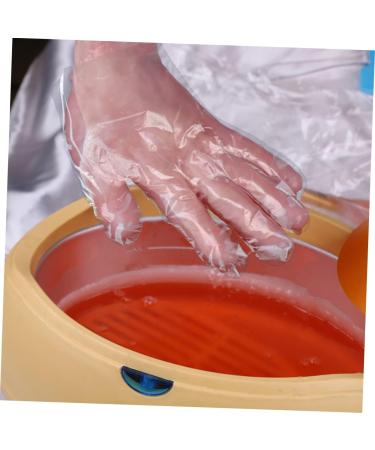 1 Set Hand and Foot Care Set Soothing Skin Warmer Paraffin Wax Mitts Paraffin Wax for Hand and Feet Exfoliating Scrub Gloves Bath Kit Bath Set Plastic Gloves (foot Covers) Work Spa 17.5x6cm Pink - Buy Online on GoSupps.com