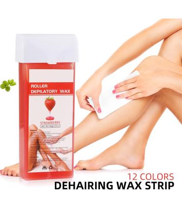 Roll Wax in Bottles - Easy Hair Removal Rosin Beeswax Strip Wax | CsQ211 - 1 Piece Pack for Smooth Skin - Buy Online on GoSupps.com