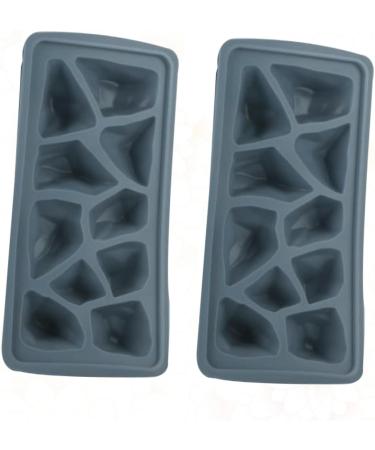 Alipis 2pcs Silicone Molds Silicone Candy Mold Silicone Tray Ice Cube Mold Ice Box Ice Cubes Ice Tray 23.5*11.5cm Dark Blue - Buy Online on GoSupps.com