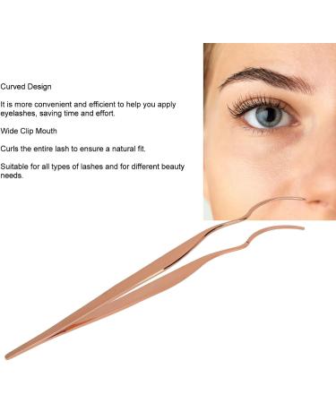 Premium Stainless Steel Eyelash Sink Set - Portable Curved Design with Wide Clip-Mouth & Compact Handle for Precision Eyelash Extensions - Buy Online on GoSupps.com
