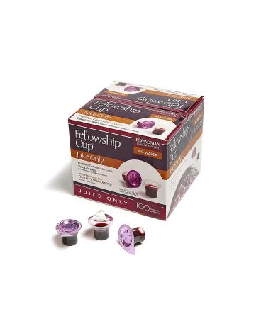 Broadman Church Supplies Pre-filled Communion Fellowship Cup, Juice Only, 100 Count - Buy Online on GoSupps.com