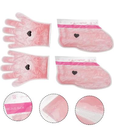 Beavorty 2 Pairs Wax Gloves Paraffin Wax Gloves Foot Cover Grooming Gloves Rose Gloves Spa Moisturizing Accessory Foot Hand Covers Paraffin Bath Liner Booties Wax Feet Cover - Buy Online on GoSupps.com