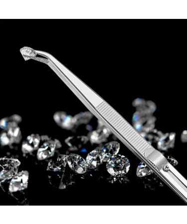 Precision Tweezers Stainless Steel Straight Tweezers Electronic Repair Tweezers Pliers Point-Tip Precision Tweezers for Ingrown Hair for Eyebrow Grooming and Ingrown Hair Removal Curved - Buy Online on GoSupps.com