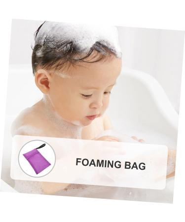 DRESSOOS Bath Bag Soap Color Shampoo Purple Take a Bath Nylon Net Bag - Buy Online on GoSupps.com