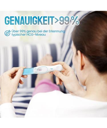 Femometer Early Pregnancy Test - 25 mIU/ml HCG Detection 99% Accuracy 2 Pack - Fast International Shipping - Buy Online on GoSupps.com