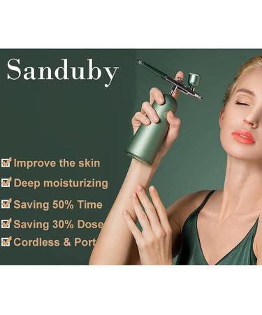 UOOD Professional Oxygen Facial Device Rechargeable Wireless Airbrush Set with Compressor Suitable for Facial Body Water and Oxygen Beauty Instruments Gift for Lover - Buy Online on GoSupps.com