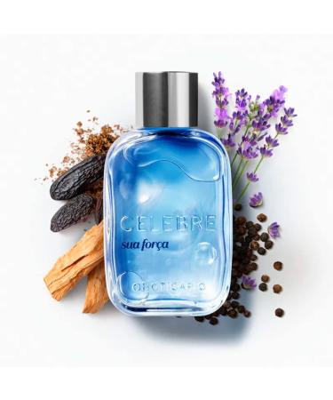 Boticario - Linha Celebre Sua Forca - Colonia Masculina 100 Ml - (Celebrate Your Power Collection - Eau De Toilette For Men 3.4 Fl Oz) - Buy Online on GoSupps.com