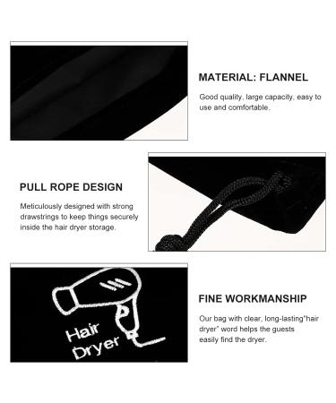 FOMIYES Hair Dryer Drawstring Pouch - Large Travel Makeup & Cosmetic Bag | Stylish Hair Care Storage Cloth - Buy Online on GoSupps.com