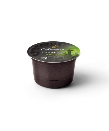 Tchibo Cafissimo Espresso Brasil Coffee Capsules Storage Box - 96 Sustainable & Fairly Traded Espresso Pods (768g) - Buy Online on GoSupps.com