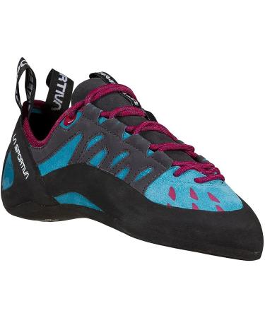 La Sportiva Women's Climbing Shoes 7 - Topaz/Red Plum | High-Performance Footwear - Buy Online on GoSupps.com