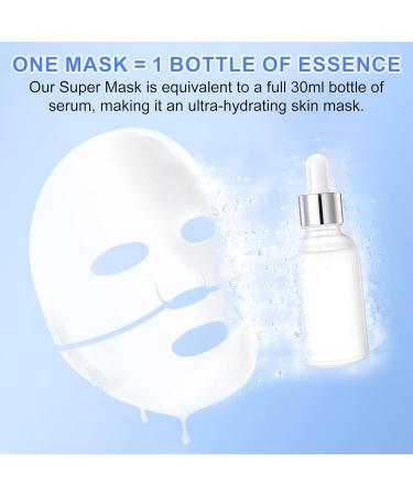 Masque Collagene 6 Pi ces - Masque Anti-Rides au Collag ne Profond pour Tous Types de Peau R duction des Pores Am lioration de l' lasticit  - Buy Online on GoSupps.com