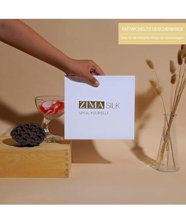 Zimasilk 22 Momme 100% Mulberry Silk Sleeping Hood for Women | Hair Care | Elastic Stay-On Design | Classic Black - Buy Online on GoSupps.com