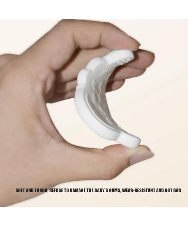 Buy Pink Cartoon Bottle Shape Baby Teether - Soft Flexible Silicone Chew Toy for Teething Relief - Buy Online on GoSupps.com