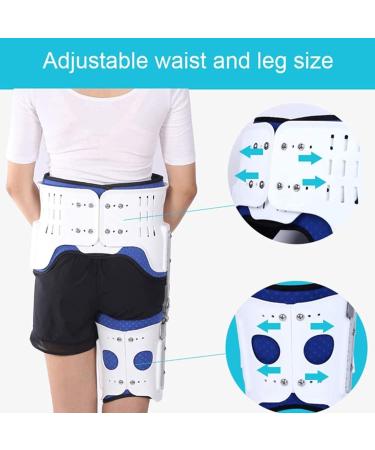 FoRes Hip Abduction Orthosis - Premium Hinged Hip Stabiliser Brace for Sciatic Nerve Pain Relief & Recovery | Support for Hip Groin Thigh & Hamstring - Buy Online on GoSupps.com