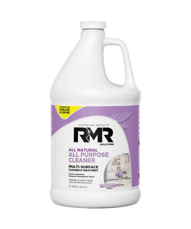 RMR All Natural All-Purpose Cleaner - Non-Toxic Rinse-Free Multipurpose Cleaning Supplies Biodegradable 1 Gallon Bottle Modern Botanical Scent 128 Fl Oz (Pack of 1)