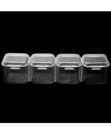 Qwertfeet 56 Grids Storage Tool DIY Organizer Transparent Plastic Removable Rhinestones Nail Art Grid 56 Diamond Storage Box Necklace Beads Display Stand - Buy Online on GoSupps.com