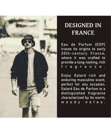 Galard EDP Perfume for Men 50ml | Oud Earthy Cedarwood Amber | Intense & Long Lasting Woody Eau De Parfum | Pocket Friendly | PET Bottle - Buy Online on GoSupps.com