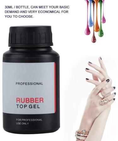 Gel Polish 30ml Nail Gel Top Coat Base Coat LED Curing Requires DIY Nail Manicure Tool for Home DIY Nail Salon(Top Gel) - Buy Online on GoSupps.com