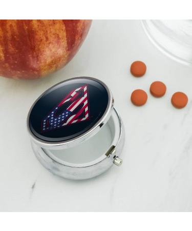 Superman USA Flag Shield Logo Pill Case | Perfect Trinket Gift Box for Fans - Buy Online on GoSupps.com