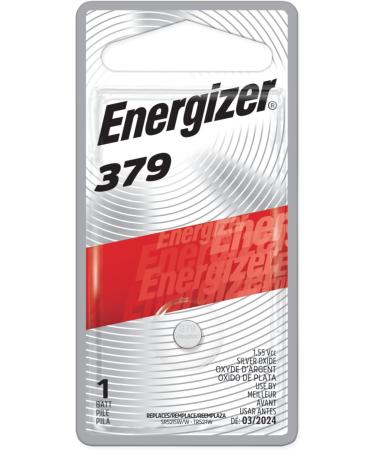 Energizer 379 Silver Oxide Button Battery - Reliable 1 Pack for Cameras & Electronics | Fast International Shipping - Buy Online on GoSupps.com