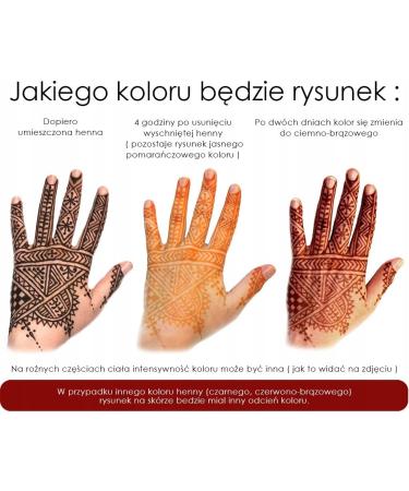 Lot de 3 c nes de p te de tatouage temporaire Kaveri Chhela 100 % naturel rouge-marron - Buy Online on GoSupps.com