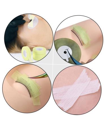 FOMIYES 60 Rolls Lash Tape - Eye Positioning Sticker Pads for Eyelash Extensions | Makeup Goon & K Tape | Premium Adhesive with Hole - Buy Online on GoSupps.com