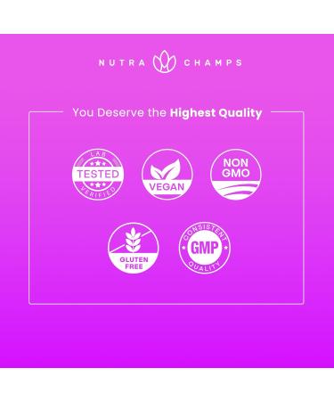 NutraChamps Sugar Free Biotin Gummies 10000mcg High Potency - Healthy Hair, Skin & Nails for Women, Men & Kids - 5000mcg in Each Gummy - Vegan, Non-GMO, Hair Health Vitamins Supplement - Raspberry 60 Count (Pack of 1) - Buy Online on GoSupps.com