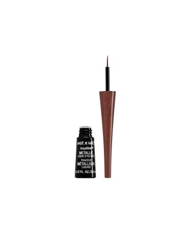 Buy Wet n Wild MegaLiner Metallic Liquid Eyeliner in Metallic Brown - 0.12 fl oz | Best Price & Fast Shipping - Buy Online on GoSupps.com