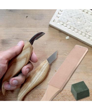 Vintage Razor & Sharpener Set | Double-Sided Leather Polishing Knife Sharpener with Handles - Premium Quality for Perfect Shaving - Buy Online on GoSupps.com