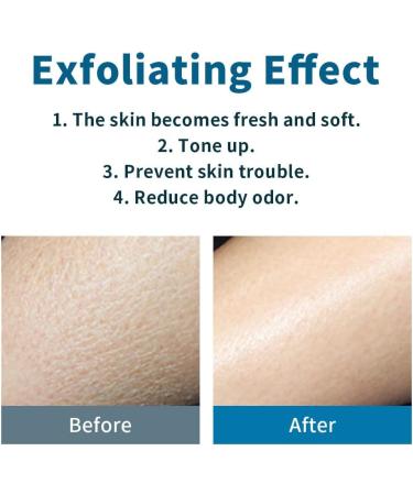 Korean Exfoliating Bath Washcloth Green 5pcs | Shower Glove for Removing Dead Skin Cells | Reusable Asian Body Care Item - Buy Online on GoSupps.com