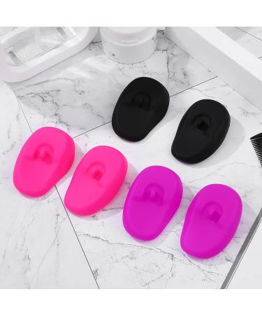 MAGICLULU 3 Pairs Silicone Hair Dye Ear Cover - Salon Earmuffs for Hairdressing - Ear Protector Caps - Buy Online on GoSupps.com