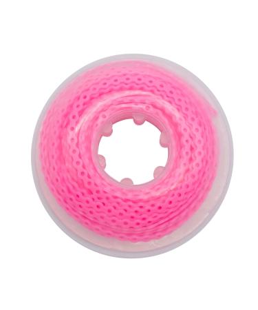 Dental Orthodontic Elastic Chain Power Chains Brace Orthodontic Spool Elastic Rubber Band C/S/L 4.5M (Pink S) 1.0 Count S Pink