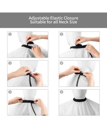 Lovely Sunflower Haircut Apron Cape - Stylish Salon Styling Cloth for Women & Men | International Shipping Available - Buy Online on GoSupps.com