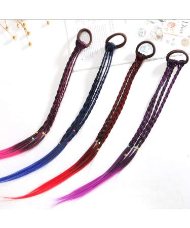 Buy Nuluxi Colored Hair Strands & Synthetic Wig Accessories - Perfect for Girls' Hair Extensions & Braids - Buy Online on GoSupps.com