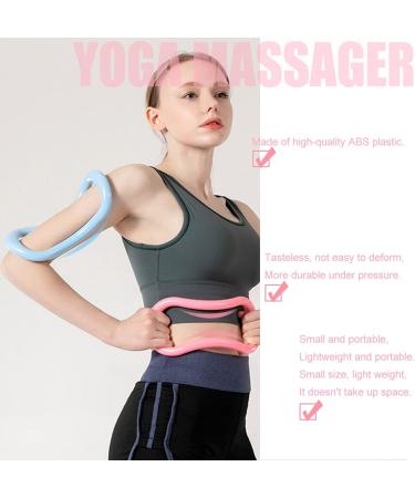 Buy Forreen Fascia Stretching Ring - 3 Piece Yoga & Pilates Fitness Circles for Full Body Toning - Pink Blue Purple - Buy Online on GoSupps.com
