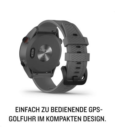 Garmin Approach S12 2022 Edition - GPS Golf Watch with Impact Width Measurement & 42 000 Course Info | Slate Grey 30-Hour Battery Life - Buy Online on GoSupps.com