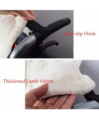 Wheelchair Warm Blanket Machine Washable Waterproof Fleece Lined Wheelchair Cozy Cover Universal Wheelchair Accessory for Perfect for Any Season Especially Winter - Buy Online on GoSupps.com