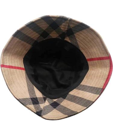 RUINUO Women's Cotton Plaid Bucket Hat - Colorful Sun Hat for Summer Travel - Buy Online on GoSupps.com