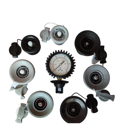 15PSI 1BAR Barometer Kayak Air Pressure Gauge | Inflatable Boat Raft Pressure Gauge - Buy Online on GoSupps.com