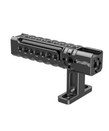 SmallRig Top Handle Grip with Locating Point for Arri, Adjustable Camera Handle with Mounting Points, Shoe Mount for Video Camera Cages, LED Lights Microphones- 1984