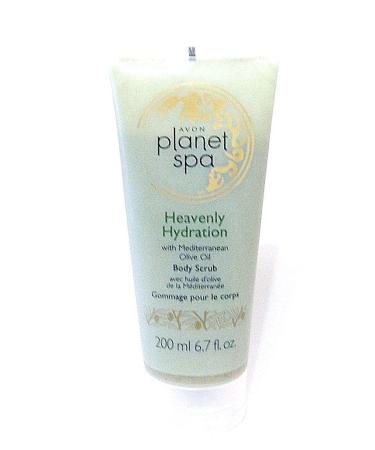 Avon Planet Spa Heavenly Hydration Olive Oil Body Scrub