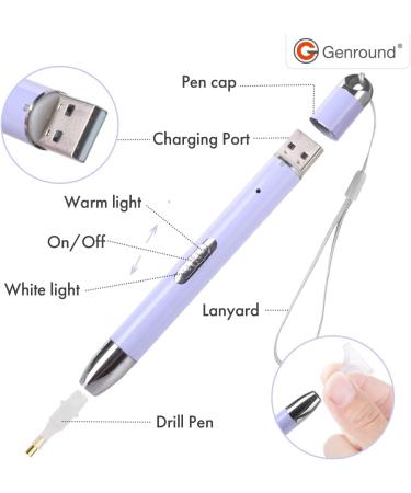 Genround Diamond Painting Storage Containers - 60 Slots Organizer with Tools for Diamond Art Craft and Jewelry Beads - Includes Pen with Light | Diamond Painting Accessories Kit - Buy Online on GoSupps.com