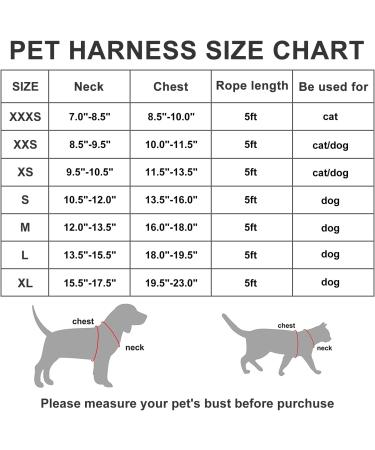 AMTOR Reflective Dog Harness & Leash Set for Small Dogs/Cats - Adjustable & No Pull - Chest Size 13.5-16.0 - Light Green - Buy Online on GoSupps.com