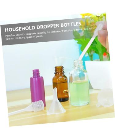 Beavorty 8 Sets Mascara Tube Glass Straw Empty Plastic Dropper Bottle for Chemicals Travel Household Lecythus 10X1.5cmx4pcs Assorted Colorx4pcs - Buy Online on GoSupps.com