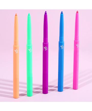 Colorful Eyeliner Set | Neon Glow Eyeliner | Vibrant Colored Eyeliners | Long-lasting Waterproof Eyeliner Set for Makeup Festivals and Everyday Use - Buy Online on GoSupps.com