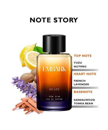 EMBARK My Life Premium Gift Set of 5 | Diwali Gift for Men | My Life Men Perfume + Shower gel + Facewash + Deodorant + Pouch | Luxury Gifting Kit for Men - Buy Online on GoSupps.com